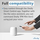 Shelly 1PM Mini Gen3 WiFi Smart Switch 1 Channel 8A Power Metering 2 Pack view 5
