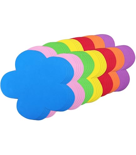 EVA-Schaumstoff Herzen Bastelset – 35 Bunte Herzen In 6 Farben, 15 Cm Groß, Für Valentinstag & Deko