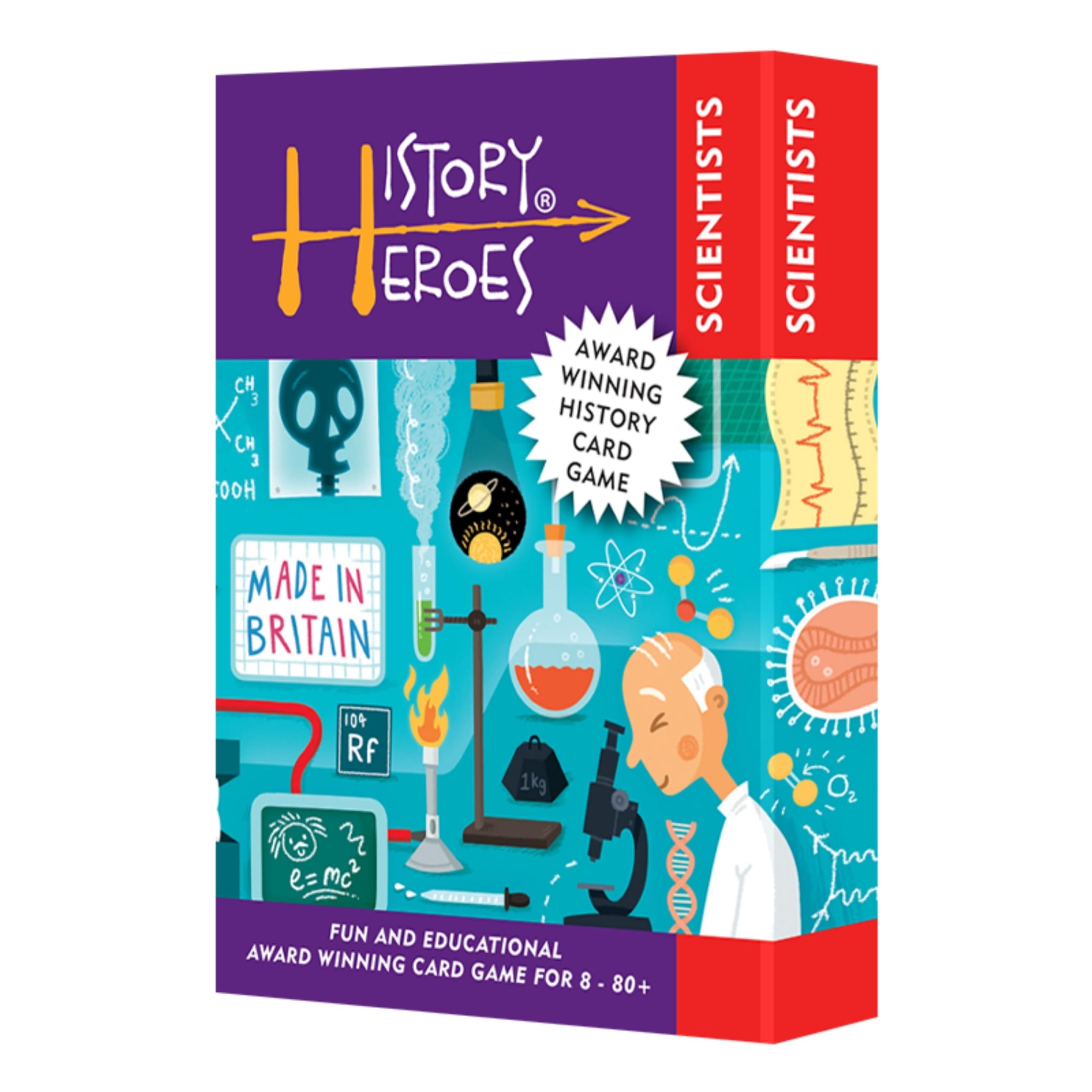 History Heroes: Scientists Card Game