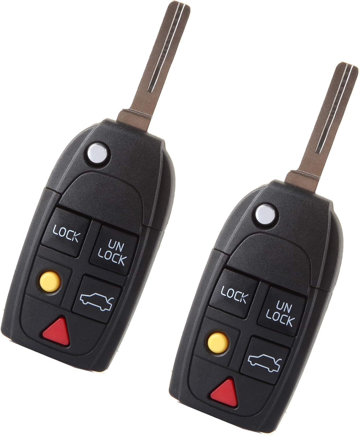V70 S80 S60 S40 Volvo for Fits Shell Remote Keyless 2 QINCHYE 19992005