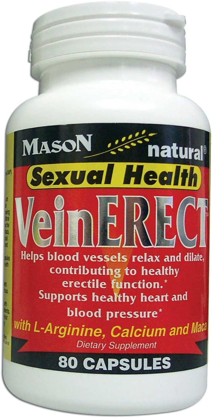 MASON NATURAL - Special - VEIN ERECT CAPSULES 80 per bottle 80 per bottle (SINGLE BOTTLE)