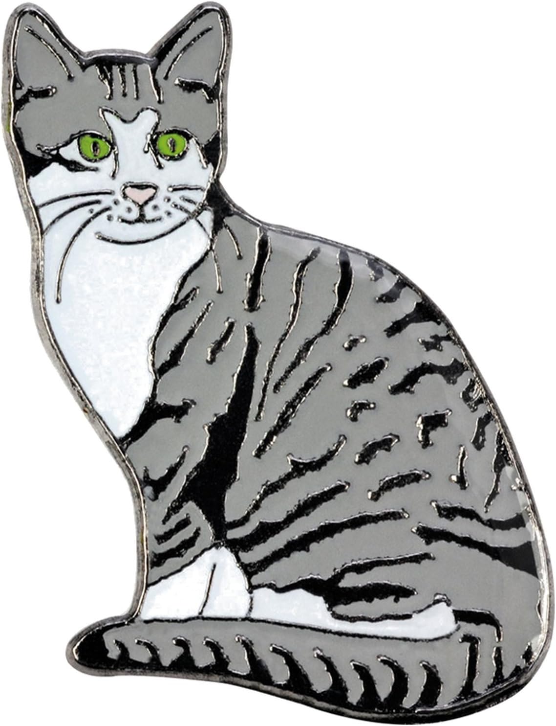 Blue Bug Lapel Pin, Badge, Brooch Demostic Cat