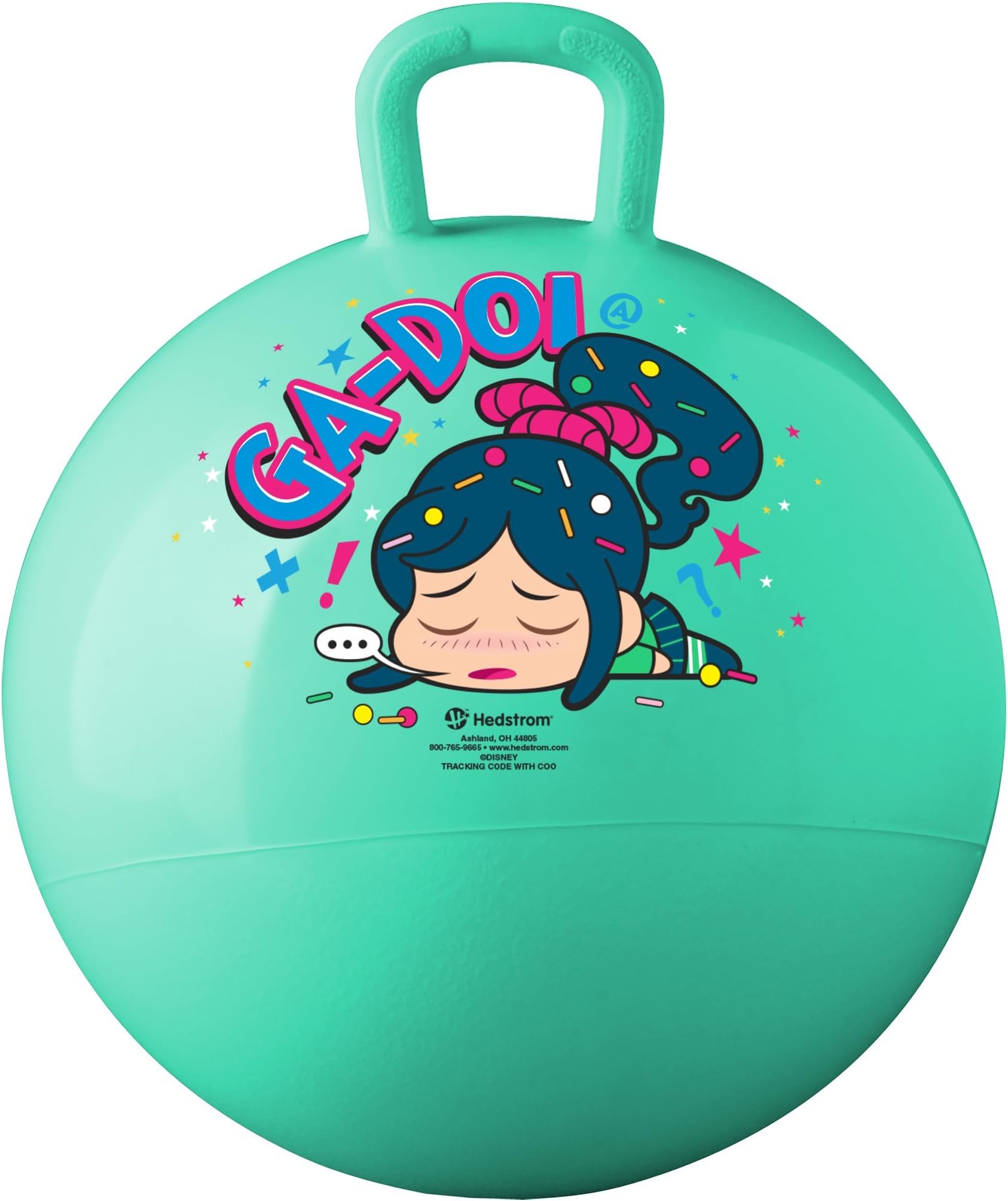 Hedstrom Wreck It Ralph 2 Hopper Ball, Hop Ball For Kids, 15 Inch