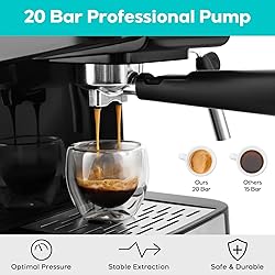 CASABREWS 20 Bar Espresso Machine, Professional