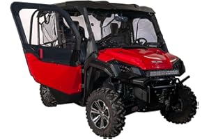 Seizmik UTV Framed Upper Door Kit Compatible with Honda Pioneer 1000 2016-2023 UTV Models | Cab Enclosure