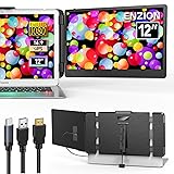 Enzion 12" Portable Monitor for Laptop, Full HD IPS