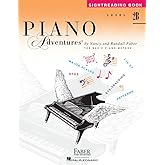 Piano Adventures: Sightreading Book – Level 2B | Educational Piano Sheet Music for Sight Reading Practice | Rhythm & Fluency Training Songbook for Developing Musicians | Faber Piano Method Book
