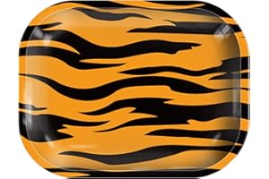 Rolling Tray “Tiger” 5.5” x 7” Tobacco Smoke Accessories - Tray God