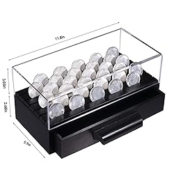 Wooden Challenge Coin Display Case with Clear Cover