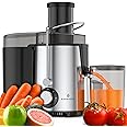 EASEHOLD Juicer Machine, 600W Juicer with Big Mouth 3.5” Feed Chute, Centrifugal Juicer for Whole Fruits and Vegetables, Juic