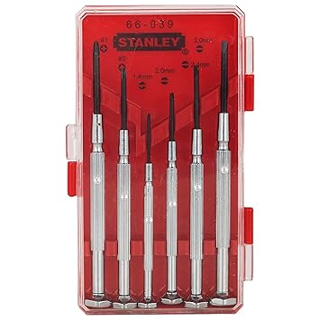 STANLEY 66-039 Precision Screwdriver Set (6-Pieces)