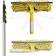 DOCA Telescoping Pole 6-24 Ft - Extension Pole for Cleaning, Feather Duster, Window Washing Kit, Paint Roller, Window Squeegee - High Reach Extendable Kit for Indoor & Outdoor - Squeegee Scrubber