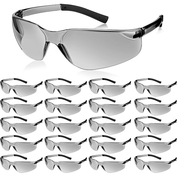 Amazon.com: Pyramex Ztek(R), Safety Glasses, Anti-Scratch, Silver