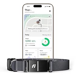 New Fi Series 3+ Smart Dog Tracker Collar – AI