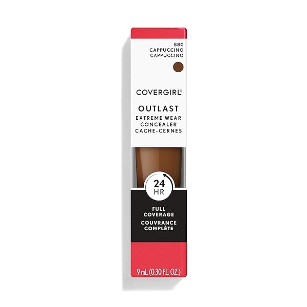 COVERGIRL OUTLAST EXTREME WEAR CONCEALER, CAPPUCCINO 880
