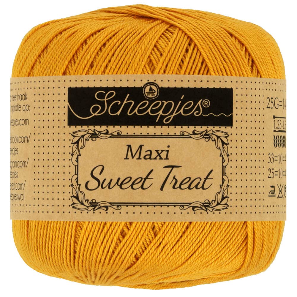 Scheepjes - Scheepjes Maxi Sweet Treat 249 Saffron Yarn - 1x25g — image 1