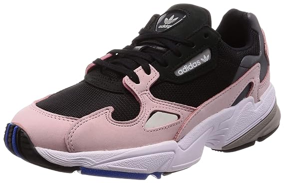 falcon shoes black and pink