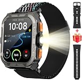 Blackview GPS Smart Watch for Men with ChatGPT, AI Translator, Compass &amp; Flashlight/100-Day Battery/Bluetooth Calling/Health Monitor/100+ Sports,Fitness Tracker for iPhone/Android Phones