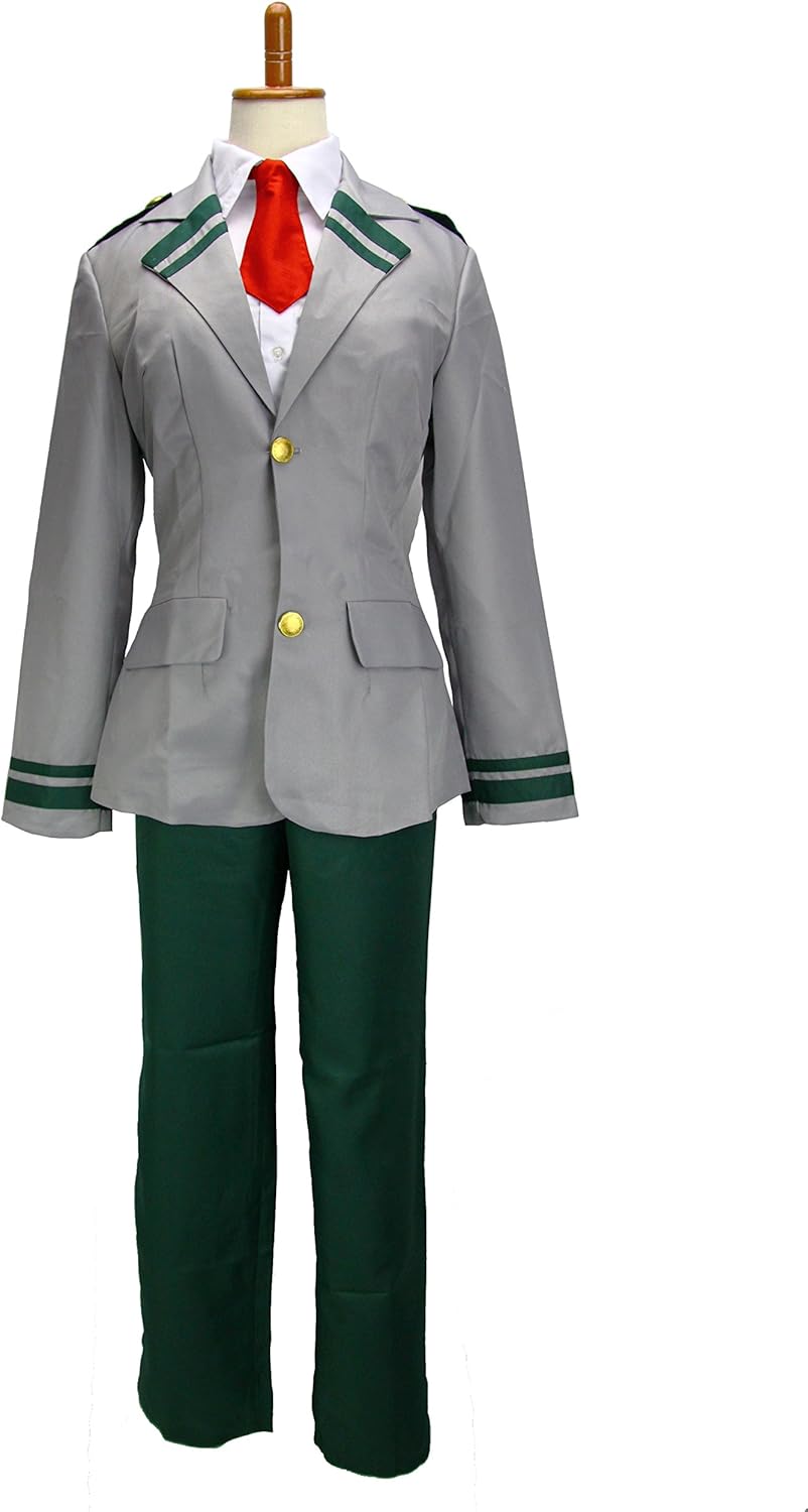 Amazon コスプレ衣装 ヒロアカ向き 雄英高校男子制服 緑谷出久用 女性lサイズ コスプレ 仮装 通販