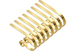 Ginbel Direct 8 Pack Christmas Stocking Holders Mantel Stocking Hanger Holder Christmas Decoration Supplies