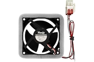 NEXJY 2024 Upgraded OEM DA81-06013A U92C12MS1B3-52 DA31-00287A Refrigerator Evaporator Fan Motor for Samsung, Compatible with Samsung: RF28HMEDBSR/AA RF28HFEDTSR/AA, RF26HFENDSL/AA, etc