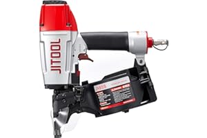 JITOOL TPARIS JIT JN65S Siding Coil Nailer 15 Degree Flat Wire collated 1-3/4" - 2-1/2" OR 15 Degree Flat Plastic Sheet collated 1-1/4" - 2-1/2" Nails, MAX CN565S, CN565S3