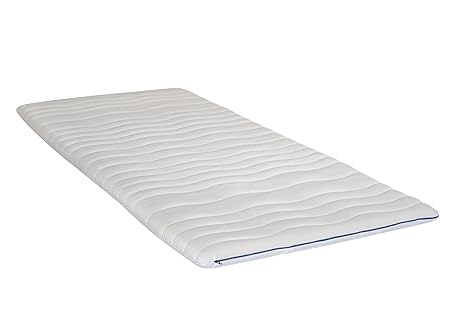 Traumnacht viscoelastischer 4-Star Topper, Mikrofaser, 180 x 200 cm, weiß