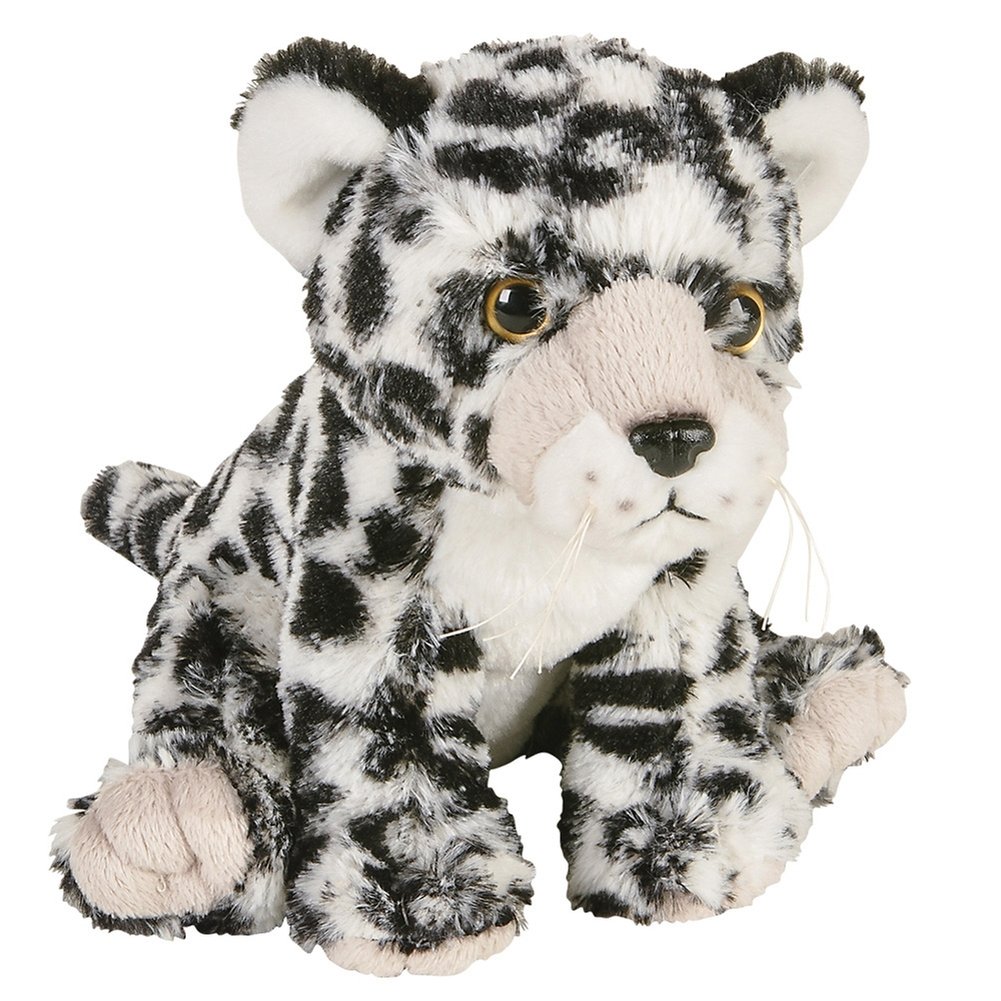 Seat toy snowleopard big wiskers