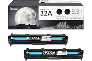 GORLENKE 32A Imaging Drum Black Extra High-yield 2-Pack 32A Drum Unit Replacement for HP 32A Imaging Drum CF232A Works with MFP M227 M227fdw M227fdn M227sdn M203 M203dw M203d M203dn Printer (No Toner Included)