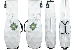 SANDIAN, Golf Travel Bag Cover for Airlines Transit, Heavy-Duty Oxford 1260D, Thick Padded Club Protection Covers, Durable PU Coatings for All Weather Resistant, One Size Fits All