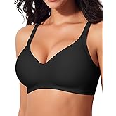 SINFLA Bras for Women Wireless Supportive Seamless No Underwire Bras Full Coverage Comfortable Everyday Bra