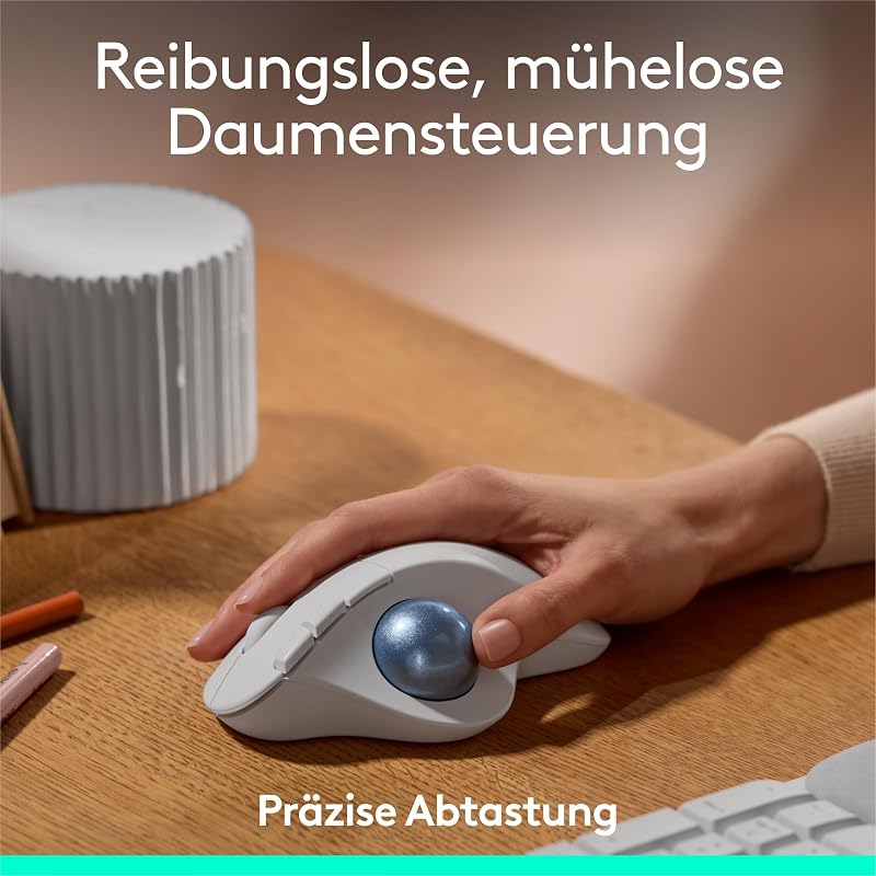 ERGO M575S kabellose Trackball-Maus