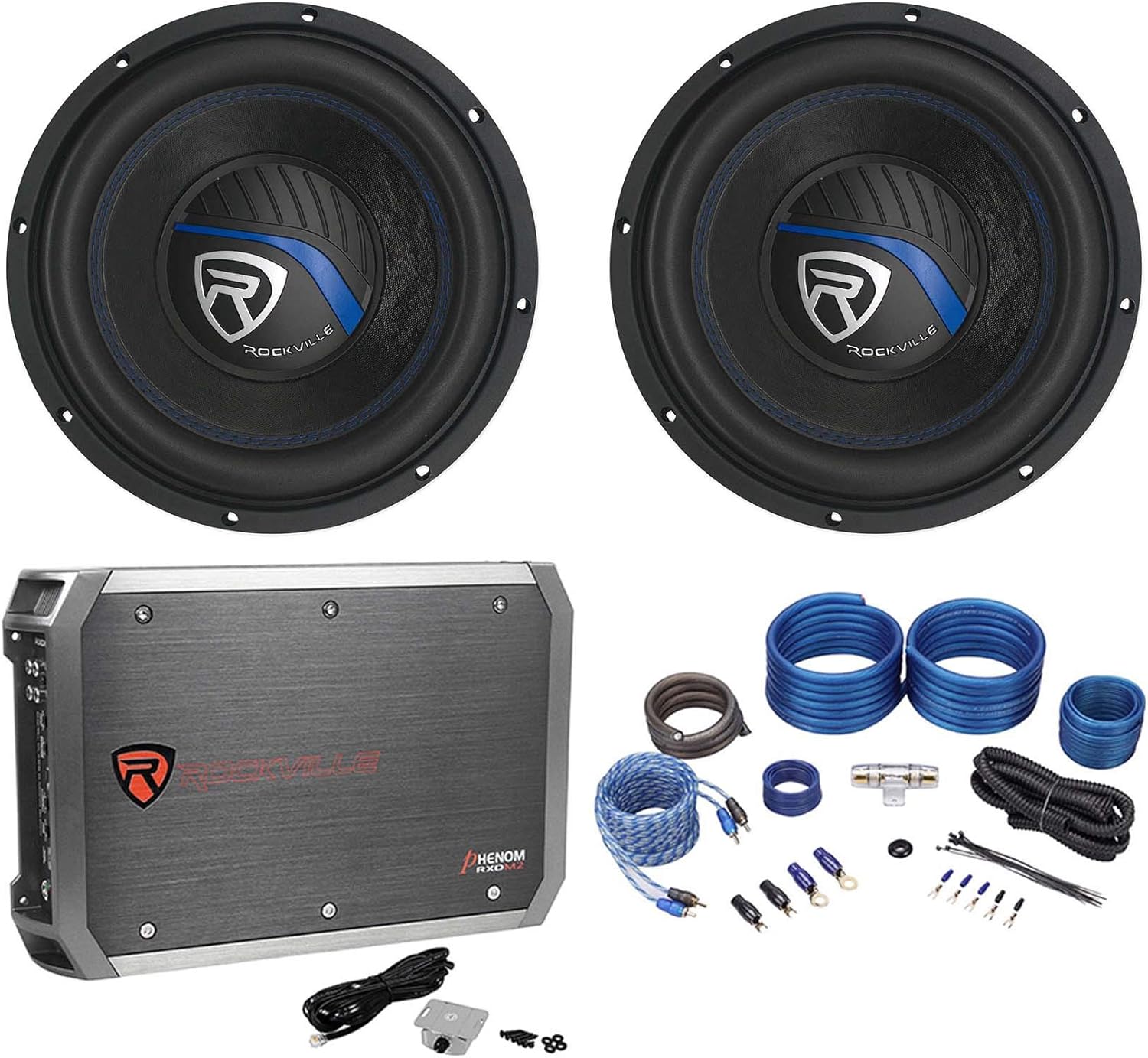 Amazon.com: (2) Rockville K5 W12K5S2 12" 1400w 2 Ohm Car Subwoofers