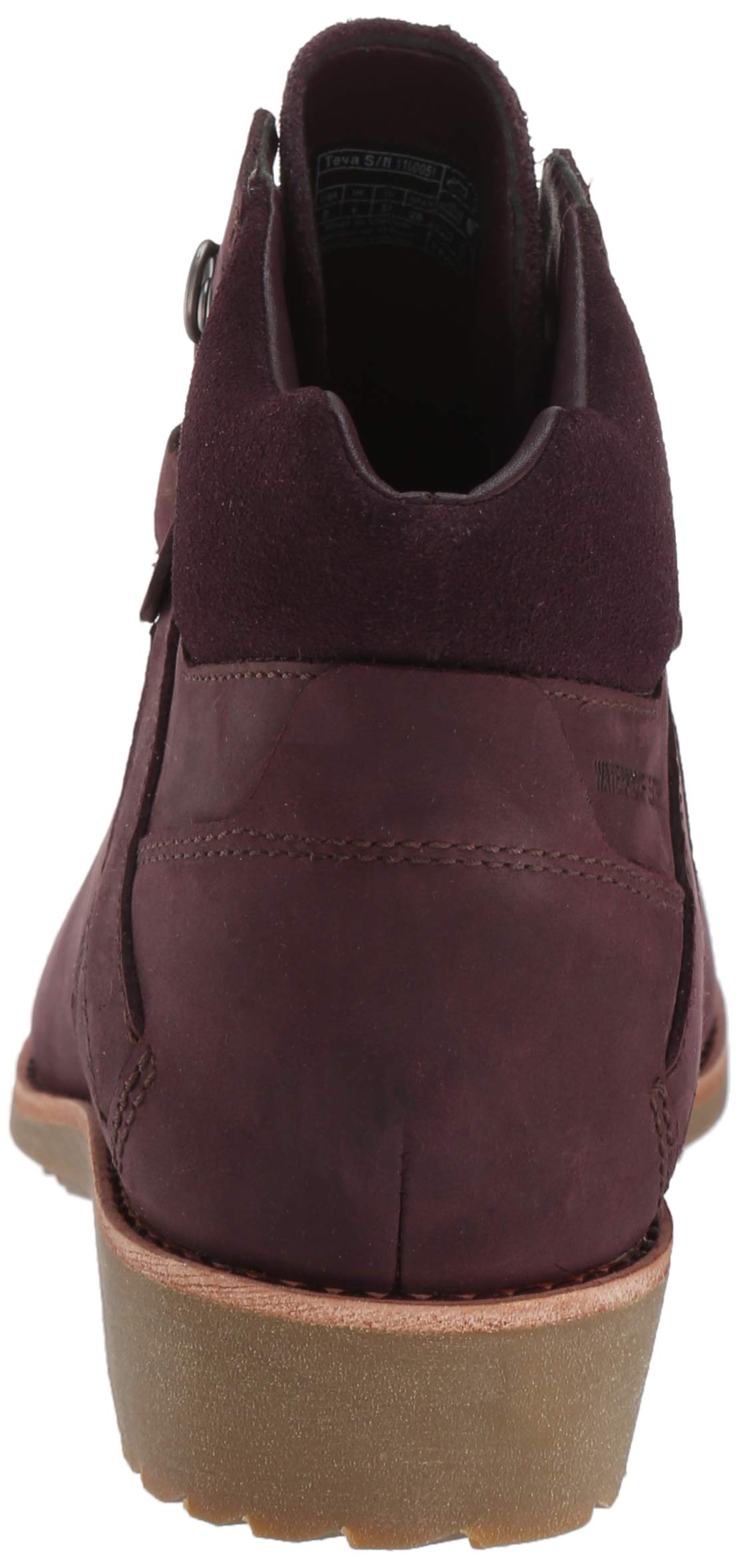 Teva Women's DE LA Vina DOS Alpine Low Fashion Boot, Deep Wine, 05 Medium US - Image 3
