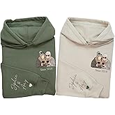 UrbanNEST Custom Bestie Sweatshirt, Personalized Embroidered Hoodie for Best Friend, Galentine’s Day