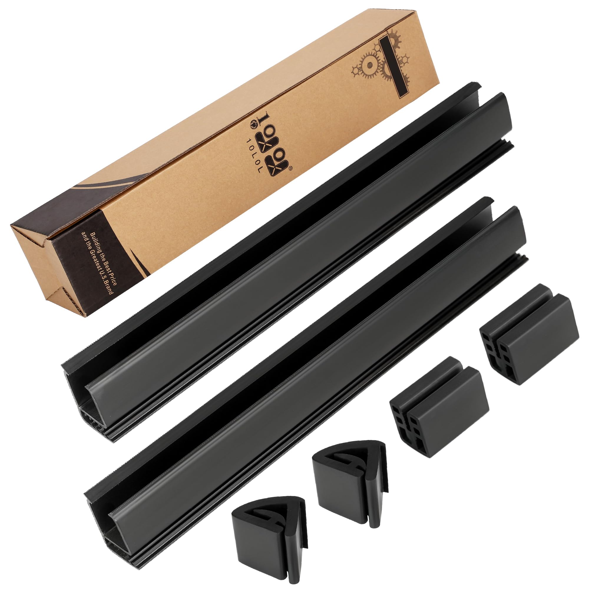 10L0L Golf Cart Windshield Mounting Clips Kit for Club Car DS&Precedent,Include Windshield Sash Clips(12.6"),Windshield Retaining Clips fit 1"x 1" Tube,Windshield Bottom Clips,OEM# 101444101,102005801