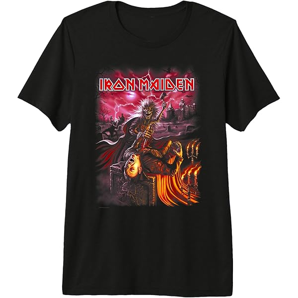 Amazon.com: Iron Maiden Japan Event Premium Tri-blend T-Shirt