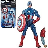 Marvel Legends Series Avengers: Endgame 6" Collectible Action Figure Captain America Collection, Includes 1 Accessory