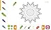 Adult Coloring - Color in the Patterns