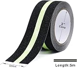 BOMEI PACK Glow Dark Anti Slip Tape 50mm x 5m Fluorescent Safety Stair Treads view 2