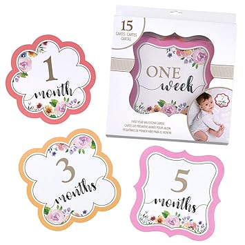 baby milestone cards amazon