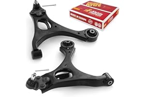 Metrix Premium Chassis Parts - Front Left & Right Lower Control Arm w Ball Joint & Bushing Assembly Kit Fits 2006-2011 Acura CSX, 2006-2011 Honda Civic, Replacement RK620382, RK620383, Made in Europe