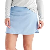 Free Fly Women's Lined Breeze Skort - Lightweight, Breathable Sun Protection UPF 50+ Casual Skort with Bamboo Viscose Liner