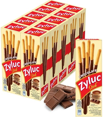 Pokoテルミースティック2本 Amazon.com: Zyluc Chocolate Biscuit Sticks – Cocoa-Dipped Crunchy