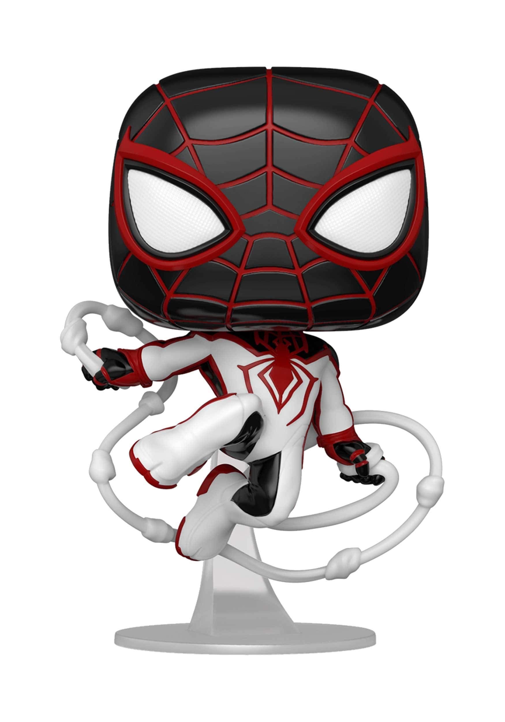 Funko Pop! Games: Miles Morales T.R.A.C.K. Suit - Spider-man - Collectable Vinyl Figure - Gift Idea - Official Merchandise - Toys for Kids & Adults - Video Games Fans - Model Figure for Collectors
