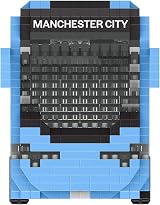 FOCO Manchester City BRXLZ Bricks 3D Coach Toy Model 1347 Pieces 12+ view 3