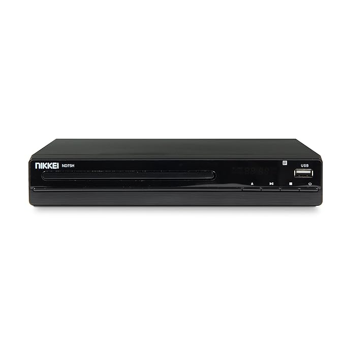 Nikkei ND75H DVD-Player mit SCART, USB-Anschluss und HDMI (22,5 cm)
