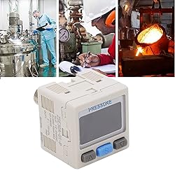 Digital Pressure Switch, 0 to ‑101kPa 12‑24V DC