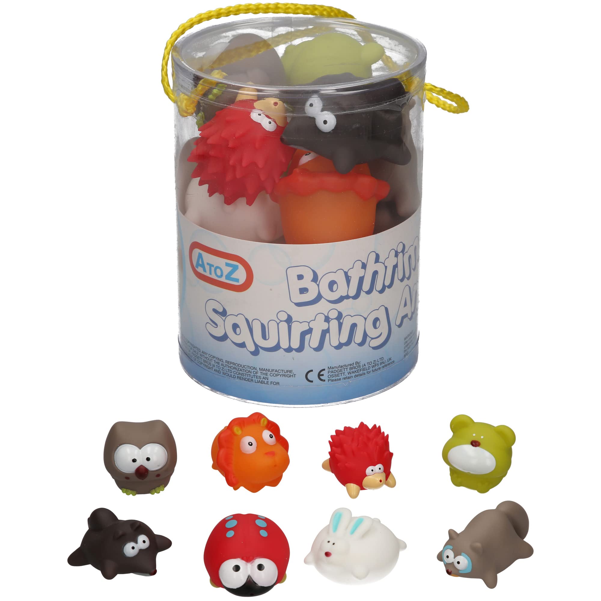 Atoz 8 PCS SQUIRTING ANIMALS