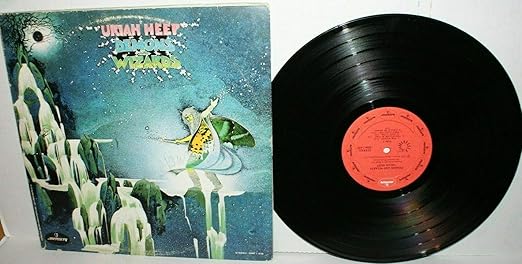 Uriah Heep Demons And Wizards Lp Mercury Srm 1 630 Amazon Com Music